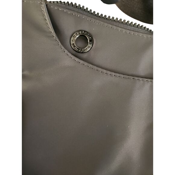 BAGGALLINI West Village Hobo Messenger Crossbody Purse Bag Gray New With Tags!